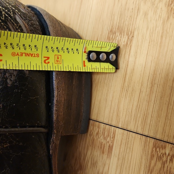Men's Coral Western Cross Wing Cowboy Boots Sz 9 1 /2 D - Picture 16 of 16